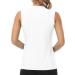 Women's Sleeveless Tennis Shirt Golf Shirts UPF 50+ Sun Protection - White, Medium - Buy Online on GoSupps.com