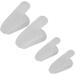 8 Pair Silicone Toe Corrector - Elastic Overlapping Separator for Big Toe Alignment - Buy Online on GoSupps.com