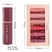 Minyun Beauty Colors Waterproof Liquid Lipstick Set | Long-lasting Non-Stick & Nourishing - 12-Hour Wear - Buy Online on GoSupps.com