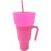 Stadium Snack Cup - Bucket Juice Drink Cup | Snack Containers for and Beverage for Travel Park Home Cinema or Movie Center Riastvy Pink - Buy Online on GoSupps.com