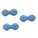 Fomiyes 3st Yoga Ball Fitness Roller Muscle Roll Massage devices for feet silicone massage manual massage balls Massage ball yoga balls Triggering Fitness Training Six colors ice hockey 15 6cmx3Pcs Blaux3Stk