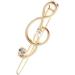 4x Dainty Hairpin Clip Music Note Hair Snap Clamp Womens Girls Headwear - Buy Online on GoSupps.com