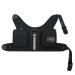 NC Dog Saddle Bags Durable Dogs Harness Back Pack with Reflective Tape for Travel Camping Hiking Medium & Large Dog (M Black) M Black