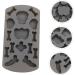 OUNONA 10 Pcs Cake Mold Silicone Molds for Candles Maniquin Halloween Skeleton Molds Bone Cookie Molds Skull Cookie Molds Silicone Cookie Molds Rubber Biscuit Silica Gel Dessert 21X11CMx5pcs - Buy Online on GoSupps.com
