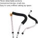 Adult Crutches Medical Crutches Portable Armpit Crutches with Detachable Adjustable Crutches Suitable for Walking Rehabilitation Training Convenient Independence 2pcs - Buy Online on GoSupps.com