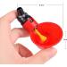 Red Automatic Plastic Chicken Drinker Cups 6pcs Poultry Drinke Used for Poultry Chicken Hen and Birds - Buy Online on GoSupps.com