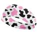 3 Pack Cow Print Spa Headbands for Women - Skincare, Face Wash, Yoga Hair Bands - Animal Print - Buy Online on GoSupps.com