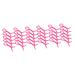 Beavorty 30 Pcs Perm Tools Spiral Perm Kit for Women Perm Rod Roller Hair Styling Tools Hair Curling Tools Rollers Hair Curlers Perm Rod for Short Hair Perm Rods for Women Hair Rollers 15.00X0.60X0.60CMx3pcs Rosyx3pcs