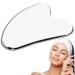 FeelFree Sport Stainless Steel Gua Sha Facial Tools Guasha Scraping Massage Tool for Face Body SPA Facial Lifting Traditional Acupuncture Therapy Trigger Point Treatment