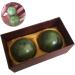 Jade Massage Balls - Hand Massage Baoding Balls for Stress Relief & Health | 2pcs Exercise Roller - Buy Online on GoSupps.com