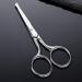 Premium Rounded Tip Hair Scissors for Mustache Eyebrows & Nose Hair Optimal Precision for Facial Grooming - Buy Online on GoSupps.com