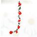 Zerodeko 3pcs String Artificial Flower Garland Decorated Garland Christmas Flower Garland Holiday Garland Office Decorations Christmas Garland Guirnaldas Para Ornament Window Flower Vine As Shownx3pcs mediumx3pcs - Buy Online on GoSupps.com
