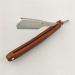 Nature Razor: Vintage Wooden Scales Manual Straight Edge Razor for Men - Safe Wet Shaving & Beard Grooming - Buy Online on GoSupps.com