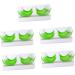minkissy 10 Pairs Halloween Extra Long False Eyelashes 3d Faux Fake Eyelashes Green Mascara Cosplay Halloween Party Favor Fancy Eyelashes Black Fancy Dress Extend Miss Chemical Fiber Manual - Buy Online on GoSupps.com