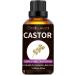 Sedbuwza Castor Essential Oil Cold Pressed 100% Pure and Natural Premium Castor Fragrance Oil with Eyelash Applicator and Dropper - 100ml Castor 100 ml (Pack of 1) - Buy Online on GoSupps.com