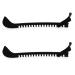 NQUEPN adjustable ice skating protection non-slip ice skating skating protection with cutting buckle hockey ice skates figure skating accessories for men (black)
