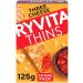 Flatbread Crackers Bundle With Ryvita Thins Rosemary & Sea Salt Flatbread 125g Multi-Seed Flatbread Crackers 125g and Three Cheese Flatbread Crackers 125g (3 Pack) - Buy Online on GoSupps.com