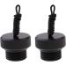 LEIPUPA 2Pcs Threaded Dust Cap Plug for Scuba Tank Valve End Cap (ID 0.6 inch) - Dive Accessory - Buy Online on GoSupps.com