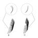 5D-0.10D Premade Fans Eyelash Extension | Long Stem Volume Fan Lashes | C D Curl | 8-15mm - Buy Online on GoSupps.com