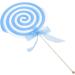 HOMSFOU 4pcs Foam Lollipop Ornament Christmas Decorations Gifts Gourmet Lollipops Kids Crafts Scene Decorative Props Christmas Lollipop Decorations Simulation Lollipop Creative Photo Prop Bluex4pcs 66x31cmx4pcs - Buy Online on GoSupps.com