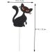 Artibetter Funny Cake Decor 15pcs Cuake Style Decorations Ornaments Halloween Themed Decor Party Toppers Picks Decorative Cat Black 9.5X7.8CM - Buy Online on GoSupps.com