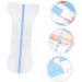 IWOWHERO 4pcs Swimming Stickers Water Proof Stickers Shower Cover Patches Waterproof Pads for Women Pu White - Buy Online on GoSupps.com