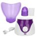 Face Steamer Face Mist Sprayer Skin SPa Steamer Kit Face Steamer Humidifier for Women Men Facial Sauna Skincare SPa Beauty Salo Purple 110-240V(US Plug)