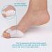 RooRuns Bunion Cushions Pack of 6 - Gel Shield Protectors & Correctors for Big Toe Pain Relief - Buy Online on GoSupps.com