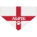 Personalized Dog Hollow Collar - Great Britain Motif (England Scotland Wales) - British Flag Design for Dogs - Buy Online on GoSupps.com