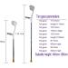 Forearm Crutches Adjustable Forearm Crutches - Lightweight Cuff Crutch - Adjustable Durable for Standard and Tall Adults - Comfortable on The Wrist - Replaceable Molded Rubber Tips Lightweight A - Buy Online on GoSupps.com