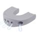 Jaw Exerciser for Women - Silicone Double Chin Reducer Jawline Exerciser - Portable Jaw Sculpting Tool Jaw Strengthener for Women Men Gray