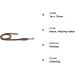 Buy Premium Fat Leather Line - 1m 1.35m 2.20m 3m | Chrome & Brass Hooks | International Shipping Available - Buy Online on GoSupps.com