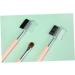 Ipetboom 1 Face Makeup Brushes Professional Cosmetics Brush Duo Eyebrow Brush Eyeshadow Makeup Brush Eyebrow Applicator Eyebrow Comb Brush Eyebrow Spoolie Miss Eyelash Beauty Tools Pink - Buy Online on GoSupps.com
