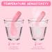 Vicloon Baby Fork and Spoon Set - 4Pcs Self Feeding Utensil for Infant Toddler Children - Easy Grip Toddler Cutlery Kit - Baby Weaning Spoons - First Led Training - Red/Pink - Buy Online on GoSupps.com