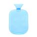 Hot Water Bag 2000ml 3 Colors Transparent Hot Water Bottle Bag Heat/Cold Large Size Water Bag(Blue)