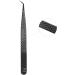 Professional Eyelash Extension Tweezers | High Precision Stainless Steel Volume Tweezers (JM3-1 Black) for Perfect Application - Buy Online on GoSupps.com