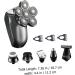 4 Sets Waterproof Electric Shaver for Men | Rechargeable Handheld Razor & Beard Trimmer | Travel-Friendly Six Heads Grooming Tool - Buy Online on GoSupps.com
