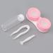 Sturdy Contact Lens Box & Holder with Tweezer Applicator - Perfect for Outdoor Travel & Office Use - Buy Online on GoSupps.com