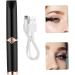 Heated Eyelash Curler Heated Eyelash Curler Electric Rechargeable Long Lasting Lash Curler for Makeup Black - Buy Online on GoSupps.com
