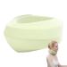 Rewrise hubking |Adjustable soft neck support |Naked printing and support for women men crane crane soft neck support for posture support of the spine at the Schl Green
