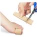 2pcs Toe Separator & Hammer Toe Protector Kit - Khaki Fiber Tube Set - Buy Online on GoSupps.com