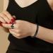 Vicmag Double Row Magnetic Bracelet for Women - Titanium Steel, Adjustable with Removal Tool, Gift Box Included (Black) - Buy Online on GoSupps.com