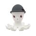 m mbella 8124 teething ring silicone octopus blue-grey