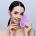 Professional Silicone Facial Scrubber Reusable Cleanse Brush for Exfoliating Small Massaging Face Cleanser Brush - Buy Online on GoSupps.com