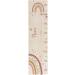 Striefchen Wooden Measuring Stick for Kids - Personalized Name with Cute Rainbow Pink Motifs for Children's Rooms - Buy Online on GoSupps.com