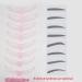 Rongweiwang 8 in 1 Magic Handle Eyebrow Template Cards - Precision Drawing & Makeup Tools for Flawless Brows - Buy Online on GoSupps.com