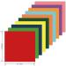 Origami Paper Double Sided Color - 200 Sheets - 20 Colors - 6 Inch Square - Ideal for Beginners - Buy Online on GoSupps.com