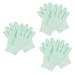 FRCOLOR 3 Pairs Moisturizing Gloves Wet Gloves Yarn Spa