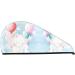 Buy Cute Elephant Bunny Flying Balloon Microfiber Hair Towel | Super Absorbent Coral Velvet Wrap for Long Curly & Thick Hair - Buy Online on GoSupps.com