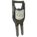 Players Golf Divot Tool - 6-in-1 Multi Purpose Tool with Ball Marker, Alignment Golf Ball Markers, Bottle Opener, Pitch Fork Gadget, Permanent Marker Pen - CLOVER BKN - Buy Online on GoSupps.com